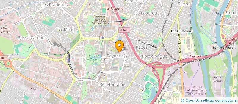 localisation de l'entreprise SARL CMC à TOULOUSE