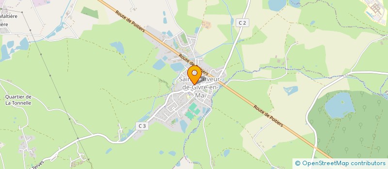 localisation de l'entreprise SARL CMS  BRESSUIRE