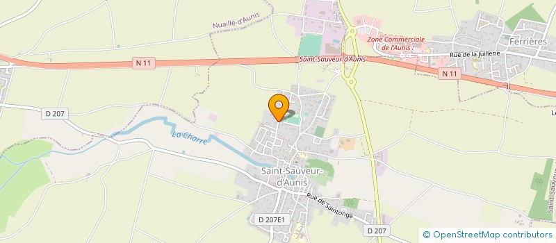 localisation de l'entreprise SARL CNC MOREAU  SAINT-SAUVEUR-D'AUNIS