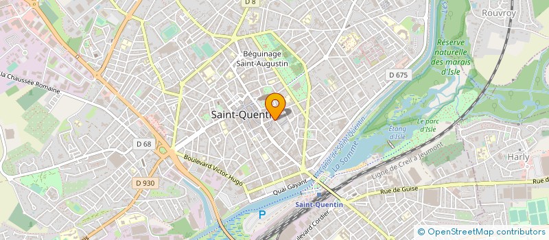 localisation de l'entreprise SARL CNC2 à SAINT-QUENTIN