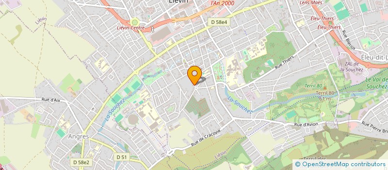 localisation de l'entreprise SARL CNF  HALLENNES-LEZ-HAUBOURDIN