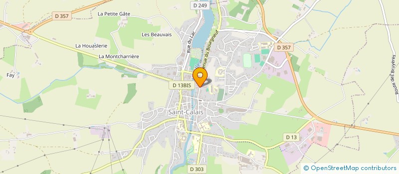 localisation de l'entreprise SARL CNL à SAINT-CALAIS