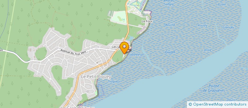 localisation de l'entreprise SARL COACH  LEGE-CAP-FERRET