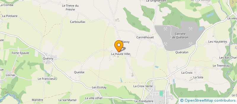 localisation de l'entreprise SARL COAT AN ROC'H à JUGON-LES-LACS