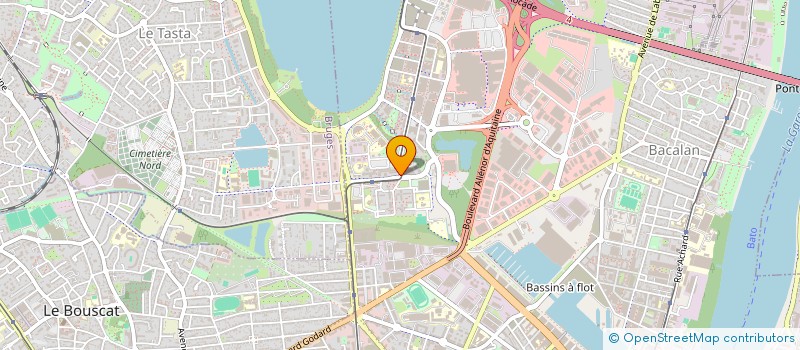 localisation de l'entreprise SARL COB à BORDEAUX