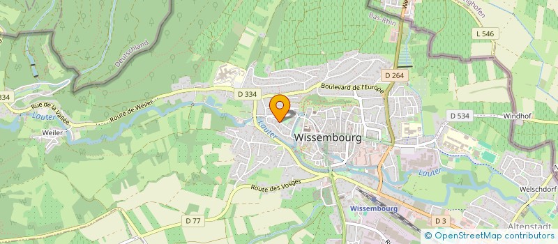 localisation de l'entreprise SARL COBAN à WISSEMBOURG