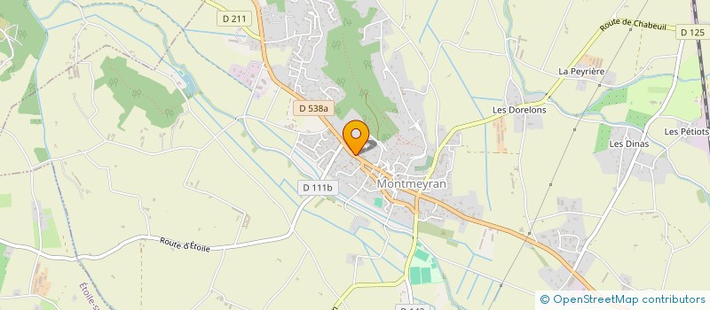 localisation de l'entreprise SARL COBAT à CHATEAUDOUBLE
