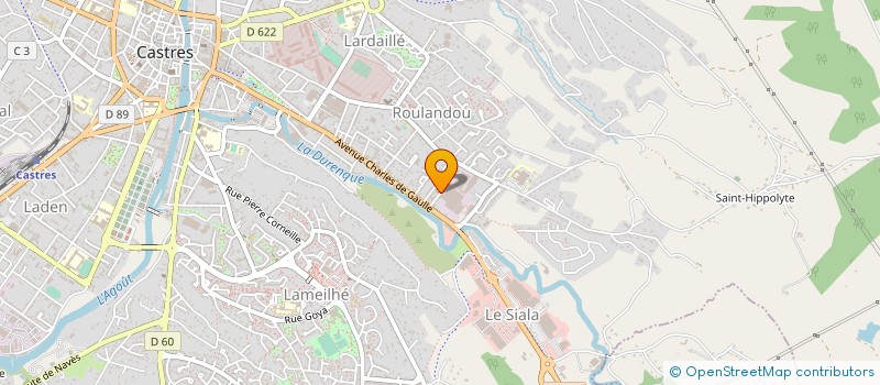 localisation de l'entreprise SARL COBETRANS à CASTRES