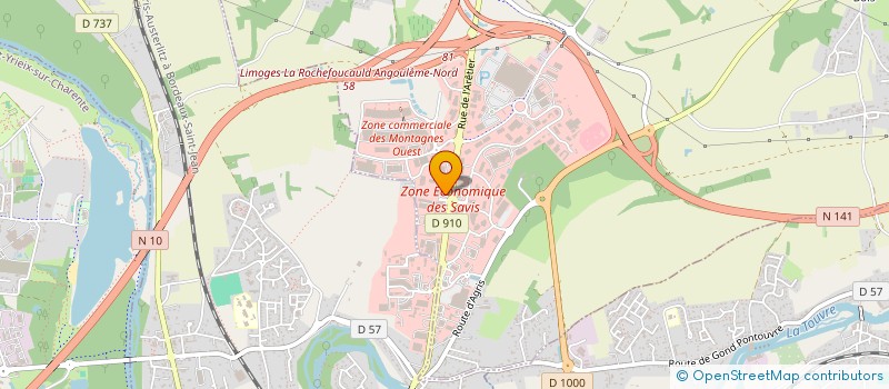 localisation de l'entreprise SARL COBRA TAMPA à CHAMPNIERS
