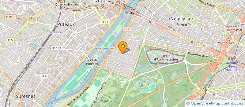 localisation de l'entreprise SARL COCCINELLE à NEUILLY-SUR-SEINE