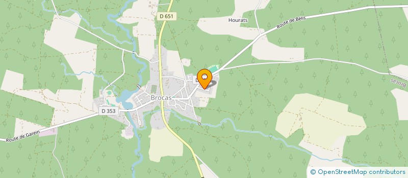 localisation de l'entreprise SARL COCHET  GAREIN