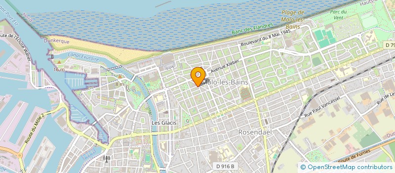 localisation de l'entreprise SARL COCKTAIL à DUNKERQUE