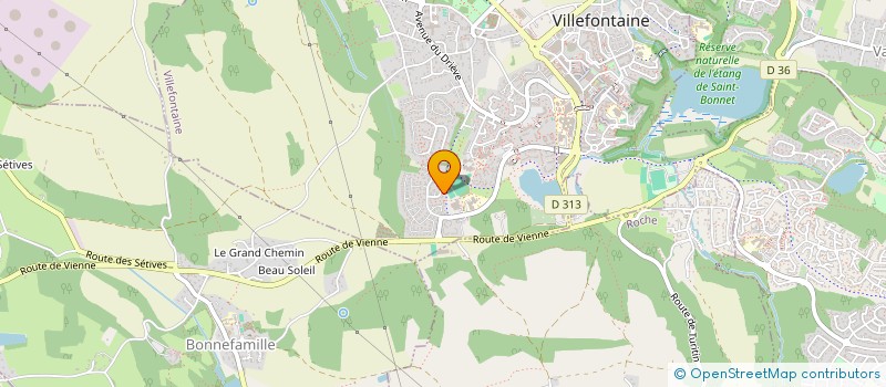 localisation de l'entreprise SARL COCKTAIL VIDEO SPORTS à VILLEFONTAINE