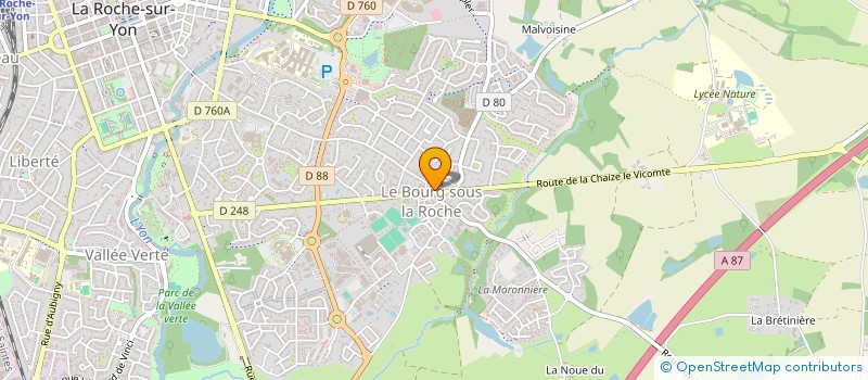 localisation de l'entreprise SARL COCKTAILS ET SAVEURS à LA ROCHE-SUR-YON
