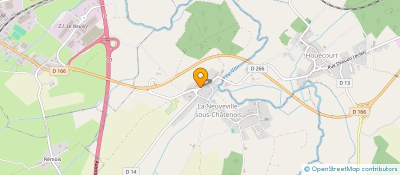 localisation de l'entreprise SARL COCO  LA NEUVEVILLE-SOUS-CHATENOIS