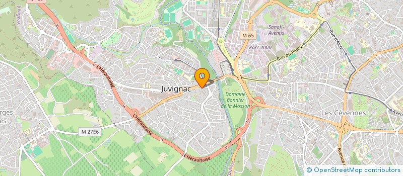 localisation de l'entreprise SARL COCOLUM  JUVIGNAC