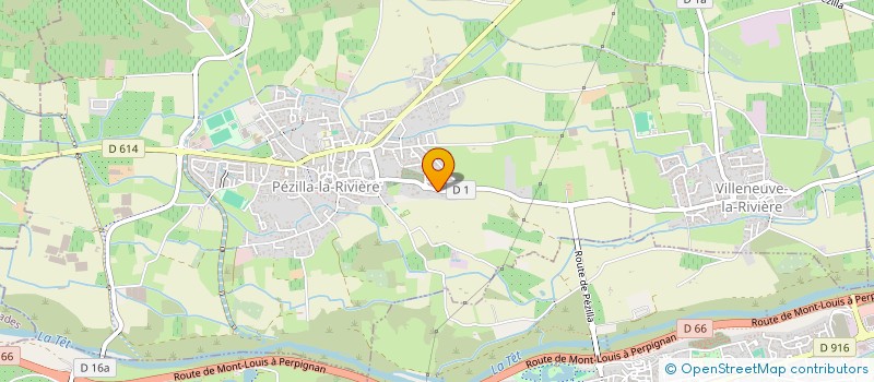 localisation de l'entreprise SARL COD'19  PEZILLA-LA-RIVIERE