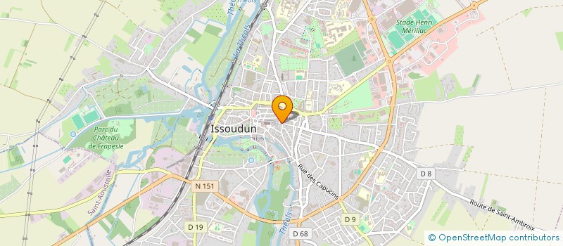 localisation de l'entreprise SARL CODE SECRET à ISSOUDUN