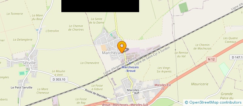 localisation de l'entreprise SARL COELHO à MARCHEZAIS