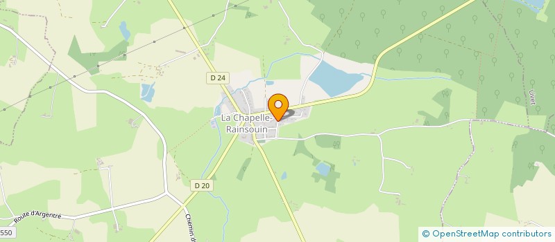 localisation de l'entreprise SARL COEVRONS TRANSPORTS  EVRON