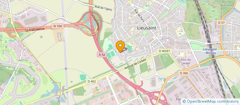 localisation de l'entreprise SARL COFIRAL  LIEUSAINT