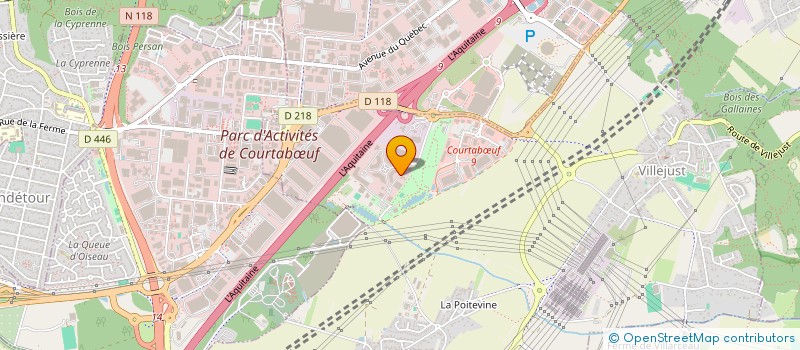 localisation de l'entreprise SARL COFITI  VILLEJUST