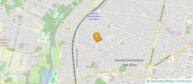 localisation de l'entreprise SARL COGEBAT CONCEPT à SAINTE-GENEVIEVE-DES-BOIS