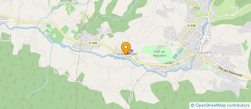 localisation de l'entreprise SARL COGEI  DIEULEFIT