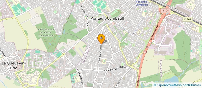localisation de l'entreprise SARL COGUMELO à PONTAULT-COMBAULT