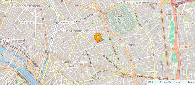 localisation de l'entreprise SARL COHEN  PARIS