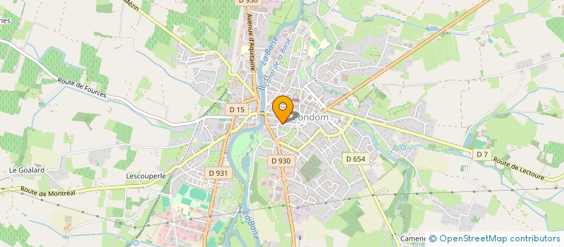 localisation de l'entreprise SARL COIF'LIBERTE à CONDOM