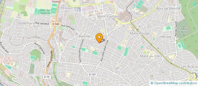 localisation de l'entreprise SARL COIFFURE BESSE à LE HAVRE
