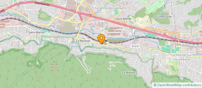 localisation de l'entreprise SARL COIFFURE URANIE à MARSEILLE