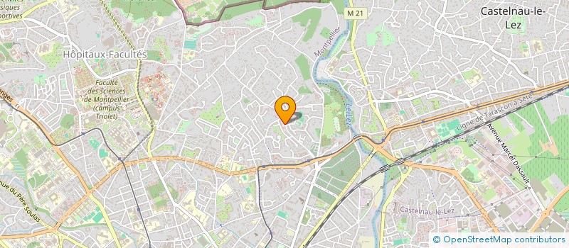 localisation de l'entreprise SARL COIN FRUITS à MONTPELLIER