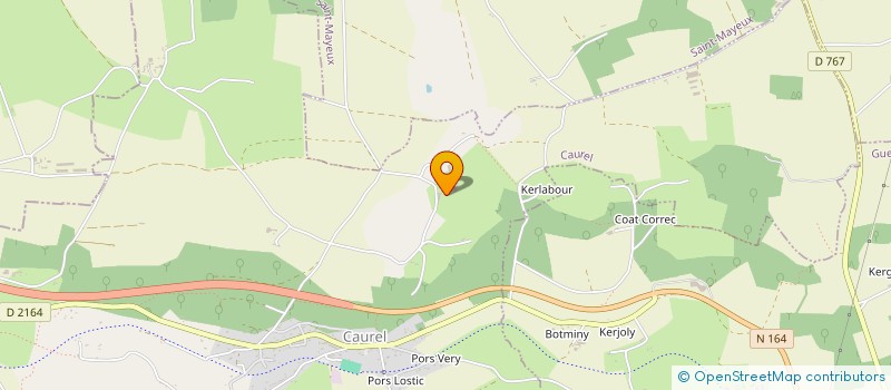 localisation de l'entreprise SARL COJEAN FRERES  CAUREL