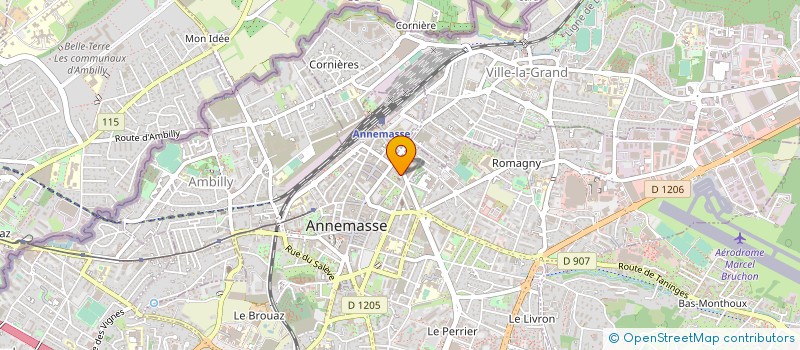 localisation de l'entreprise SARL COKEREN à ANNEMASSE