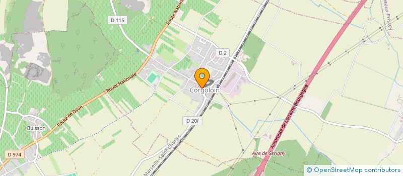 localisation de l'entreprise SARL COLAS YOANN  VILLERS-LA-FAYE