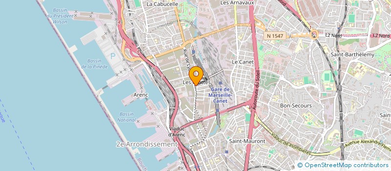 localisation de l'entreprise SARL COLBERT INVESTISSEMENT à MARSEILLE