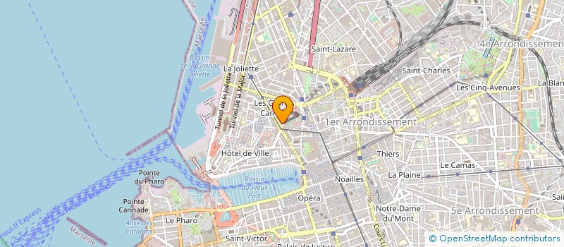 localisation de l'entreprise SARL COLETTE à MARSEILLE