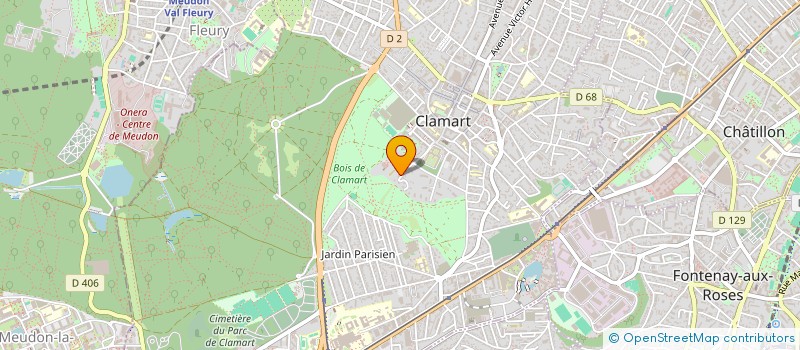 localisation de l'entreprise SARL COLIBRI  CLAMART