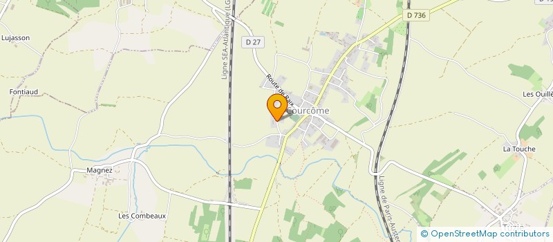 localisation de l'entreprise SARL COLIN IMMOBILIER  COURCOME