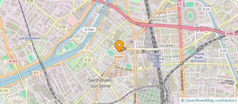 localisation de l'entreprise SARL COLIS ET VIVRIERS COTE D'IVOIRE  SAINT-DENIS