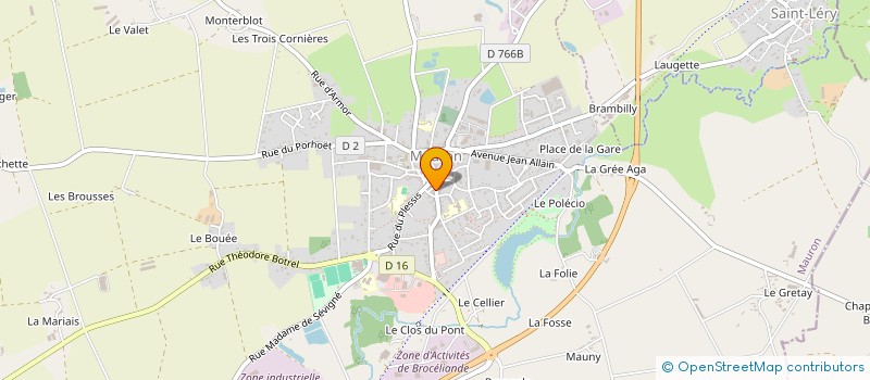 localisation de l'entreprise SARL COLLAT  NEANT-SUR-YVEL