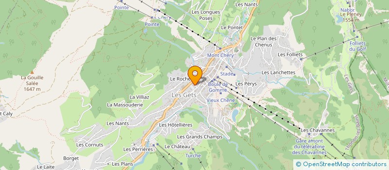 localisation de l'entreprise SARL COLLET à LES GETS