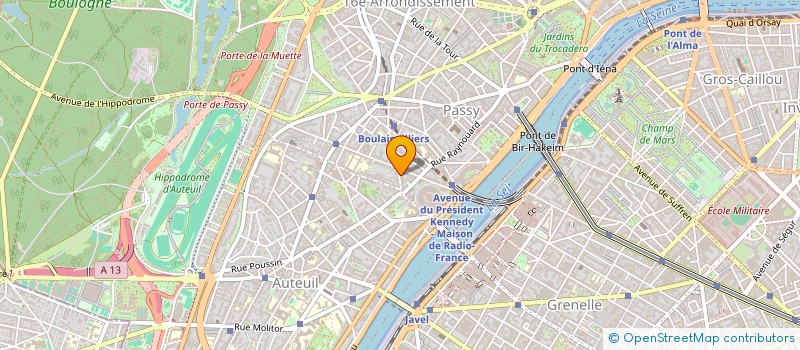 localisation de l'entreprise SARL COLLINGER  PARIS