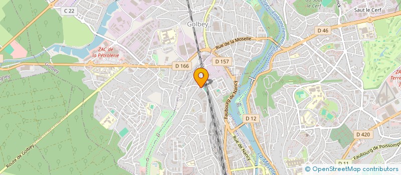 localisation de l'entreprise SARL COLOMAR à EPINAL