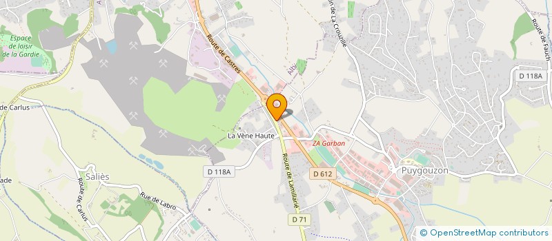 localisation de l'entreprise SARL COLOMBIER ET FILS à PUYGOUZON