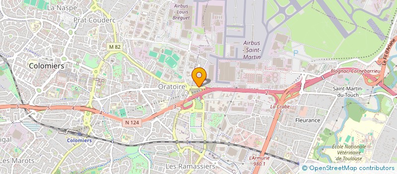 localisation de l'entreprise SARL COLOMIERS LAVAGE VEHICULES à TOULOUSE