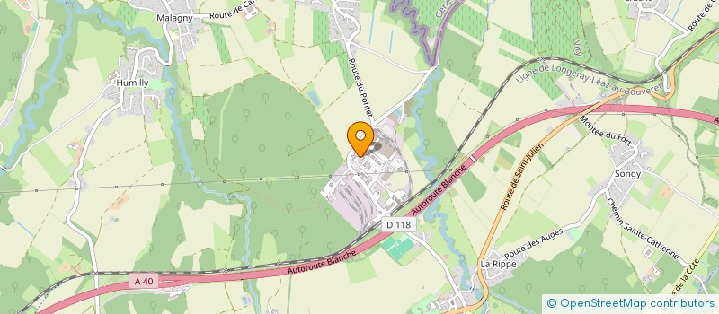 localisation de l'entreprise SARL COLSON à VIRY