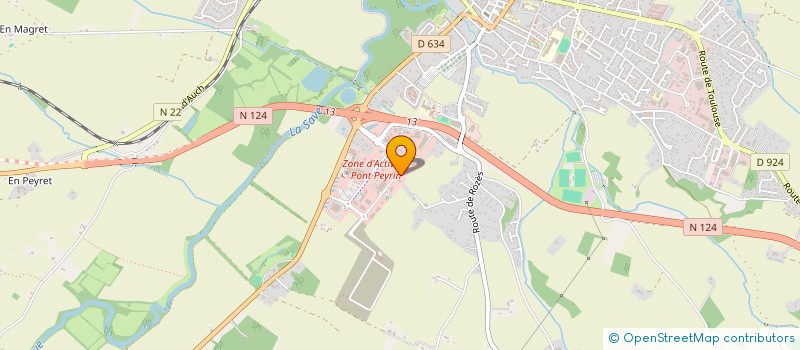 localisation de l'entreprise SARL COM 32 à L'ISLE-JOURDAIN